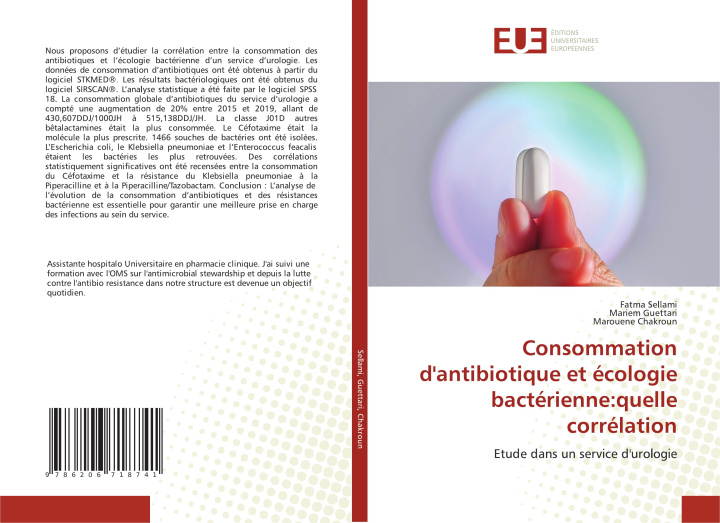 Libro Consommation d'antibiotique et écologie bactérienne:quelle corrélation Mariem Guettari
