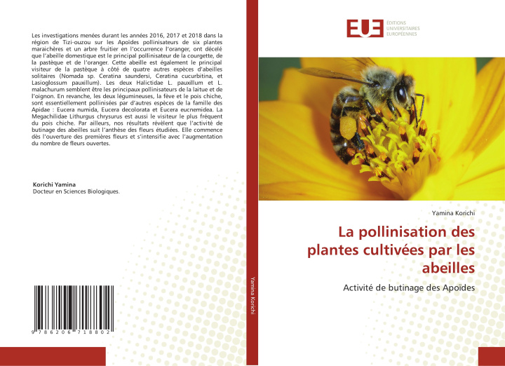 Boek La pollinisation des plantes cultivées par les abeilles Yamina Korichi