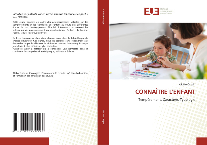 Libro CONNAÎTRE L'ENFANT Nirina Crispin