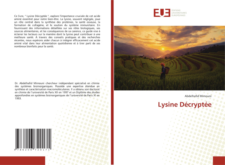Knjiga Lysine Décryptée Abdelhafid Mimouni