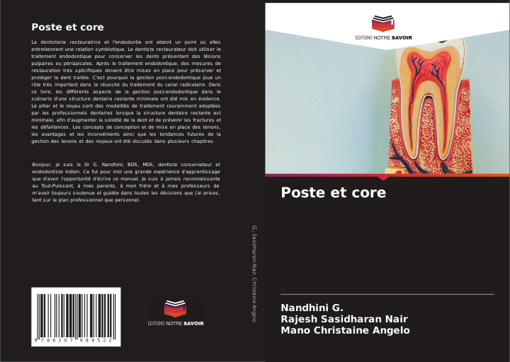 Knjiga Poste et core Rajesh Sasidharan Nair