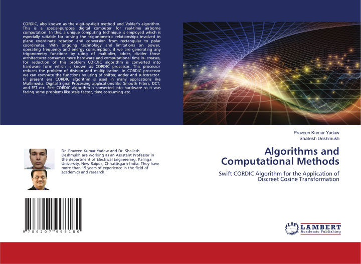 Knjiga Algorithms and Computational Methods Shailesh Deshmukh