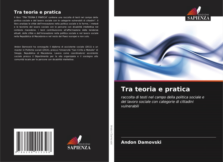 Knjiga Tra teoria e pratica Andon Damovski
