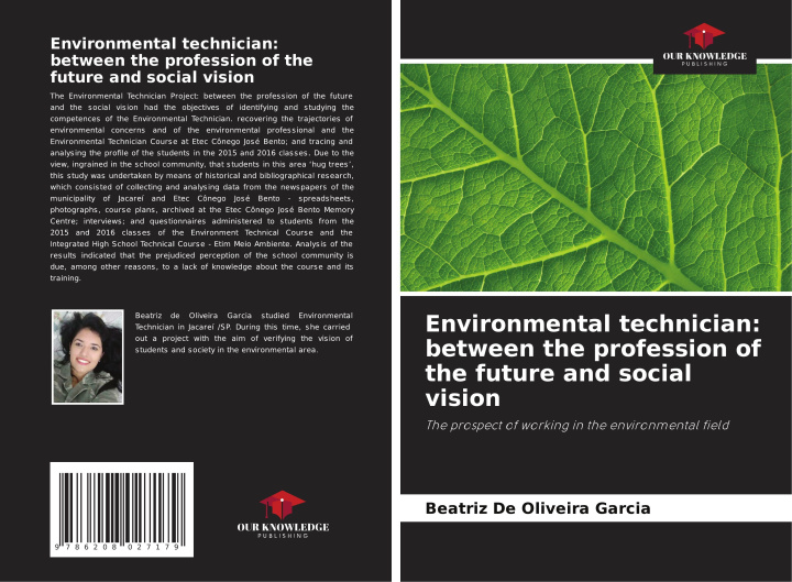 Boek Environmental technician: between the profession of the future and social vision Beatriz De Oliveira Garcia