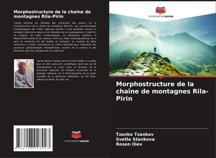 Boek Morphostructure de la chaîne de montagnes Rila-Pirin Svetla Stankova