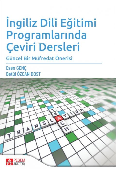 Knjiga Ingilizce Dili Egitimi Programlarinda Ceviri Dersleri 
