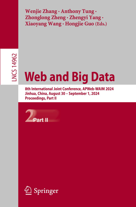 Kniha Web and Big Data Anthony Tung