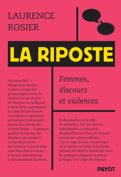 Knjiga La Riposte Rosier