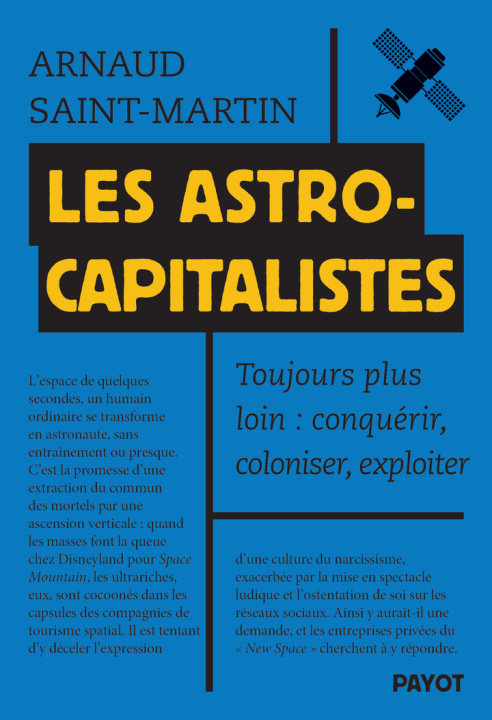 Knjiga Les astrocapitalistes Saint-martin