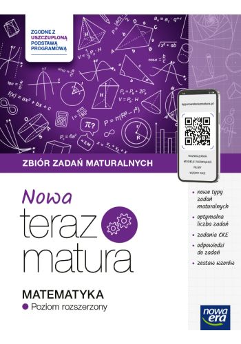 Libro Nowa Teraz matura 2025. Matematyka. Zbiór zadań. Zakres rozszerzony. 2024/2025 