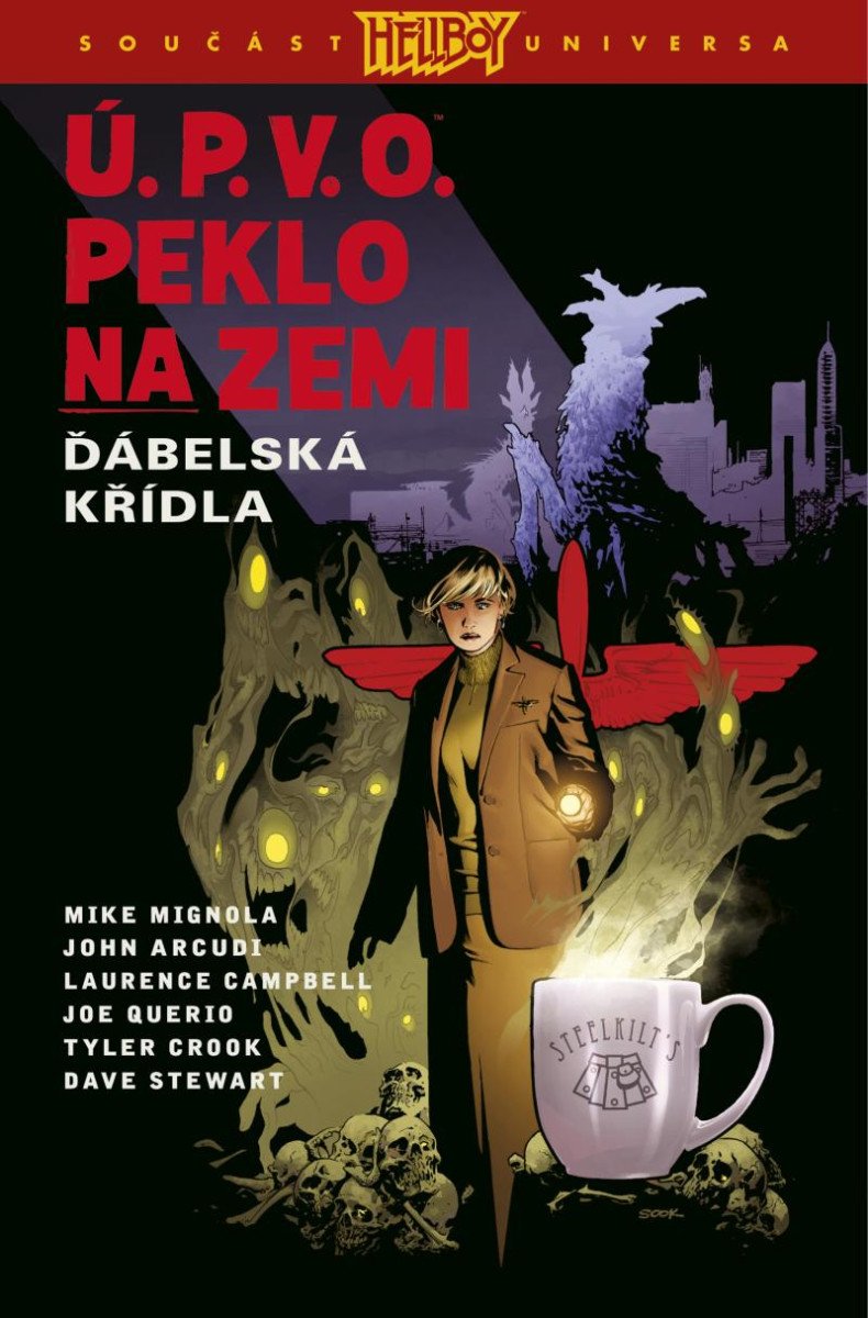 Kniha Ú.P.V.O. Peklo na zemi 10: Ďábelská křídla John Arcudi