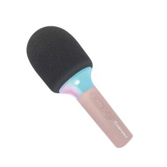 Igra/Igrača KIDYWOLF - Mikrofon Bluetooth mit Licht rosa 