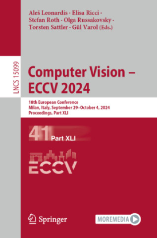 Knjiga Computer Vision - ECCV 2024 Ales Leonardis