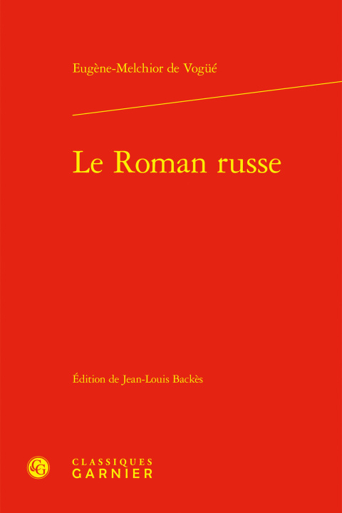 Knjiga Le roman russe Vogue eugene melchior de
