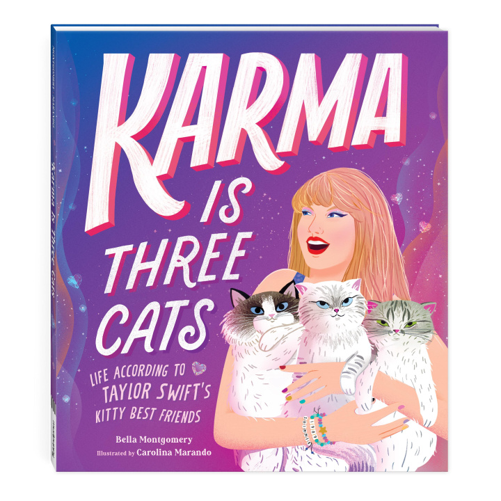Buch Karma Is Three Cats Mudpuppy