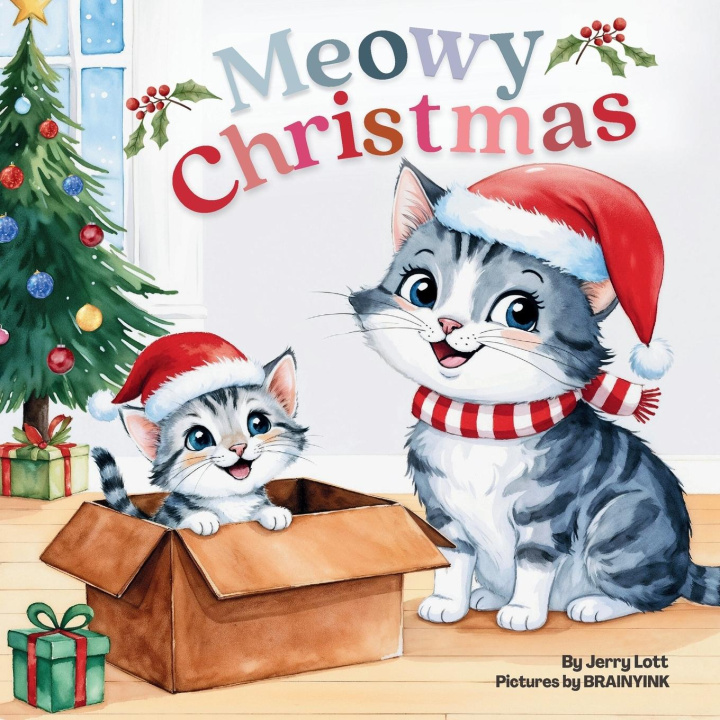 Boek Meowy Christmas Jerry Lott