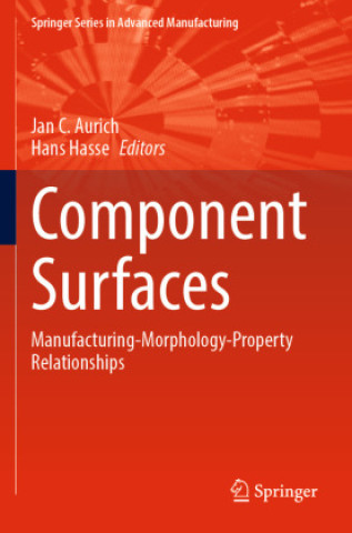 Knjiga Component Surfaces Jan C. Aurich