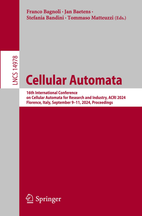 Book Cellular Automata Tommaso Matteuzzi