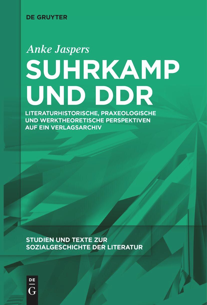 Knjiga Suhrkamp und DDR Anke Jaspers