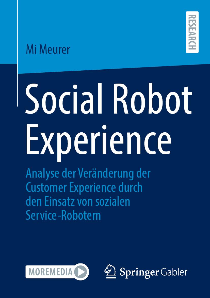 Książka Social Robot Experience Meurer