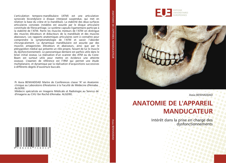 Knjiga ANATOMIE DE L'APPAREIL MANDUCATEUR Assia BENHADDAD