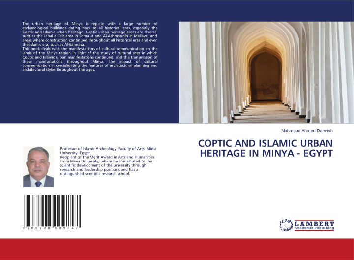 Libro COPTIC AND ISLAMIC URBAN HERITAGE IN MINYA - EGYPT Mahmoud Ahmed Darwish