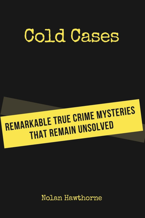 Libro Cold Cases Nolan Hawthorne