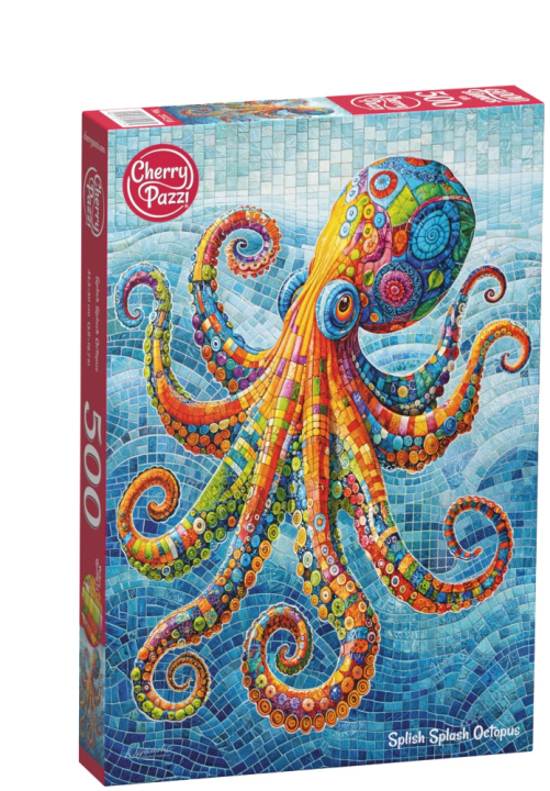 Książka Puzzle 500 CherryPazzi. Splish Splash Octopus 20234 