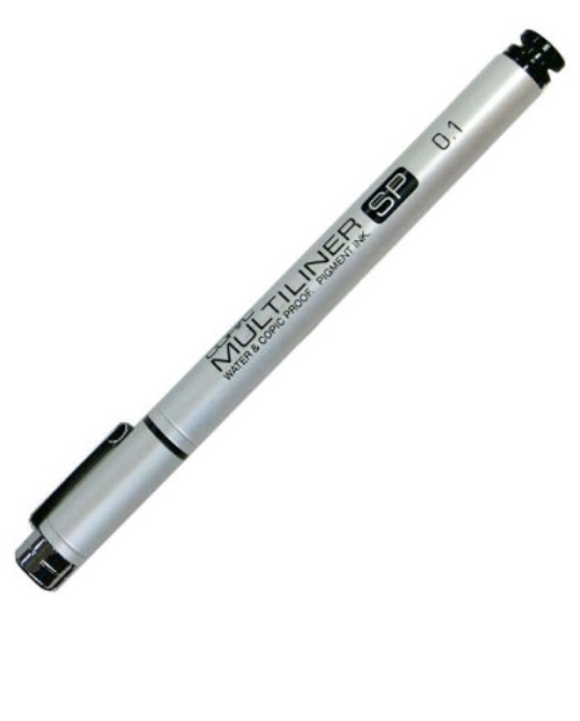 Książka Multiliner COPIC SP 0,1 