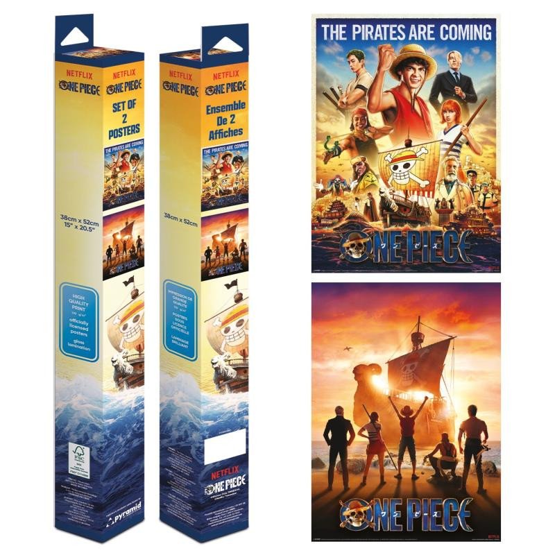 Book One Piece (Live action) set plakátů mini (2ks) 