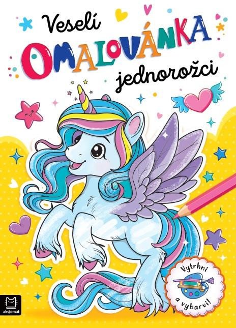 Knjiga Omalovánka Veselí jednorožci Marzena Ćwik