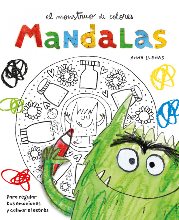 Kniha El Monstruo de Colores. Mandalas ANNA LLENAS