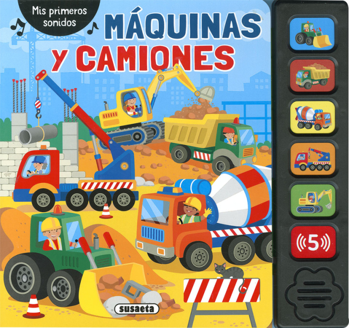 Knjiga Máquinas y camiones CRISTINA GARCIA