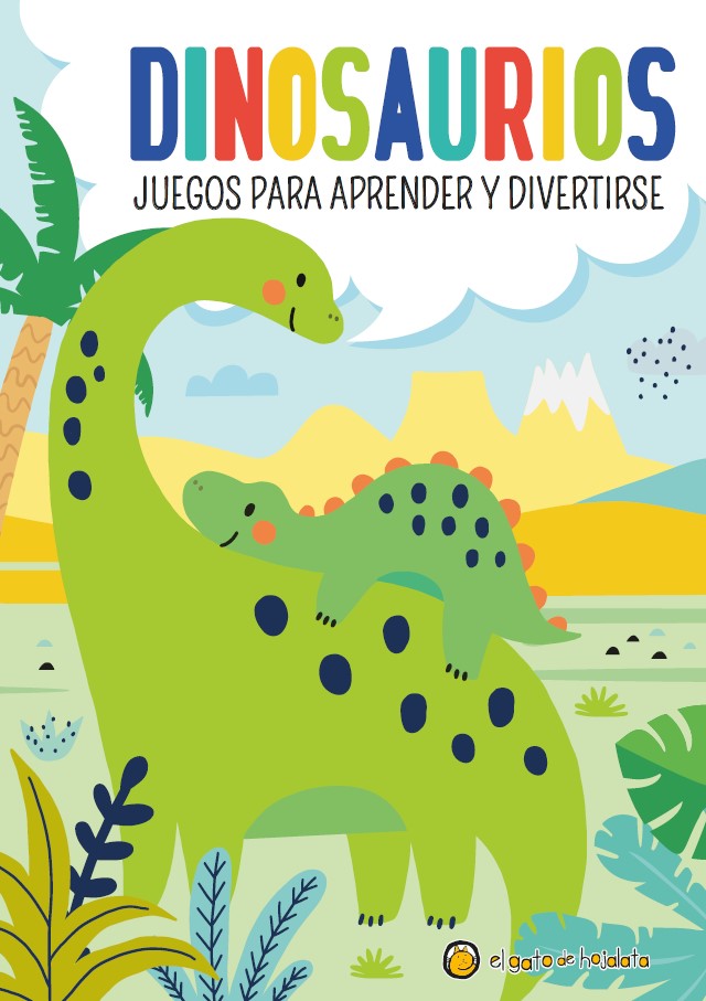 Libro Dinosaurios: Juegos para aprender y divertirse 