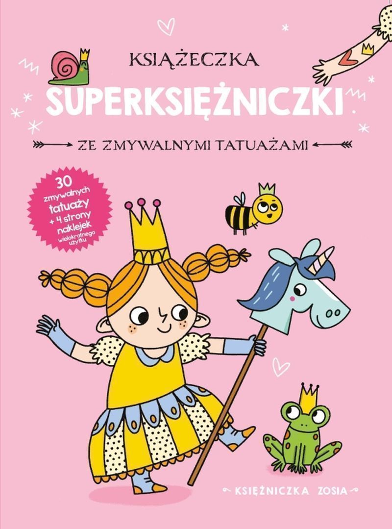 Boek Księżniczka Zosia. Książeczka z superksiężniczki Opracowanie zbiorowe