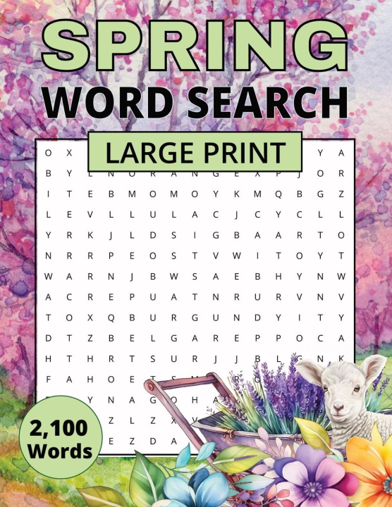 Knjiga Spring Word Search Hearthside Press