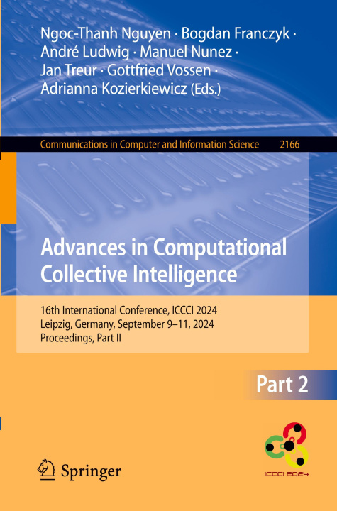 Kniha Advances in Computational Collective Intelligence Bogdan Franczyk