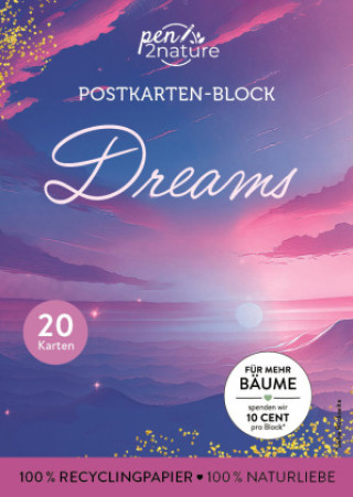 Knjiga Postkartenblock Dreams 