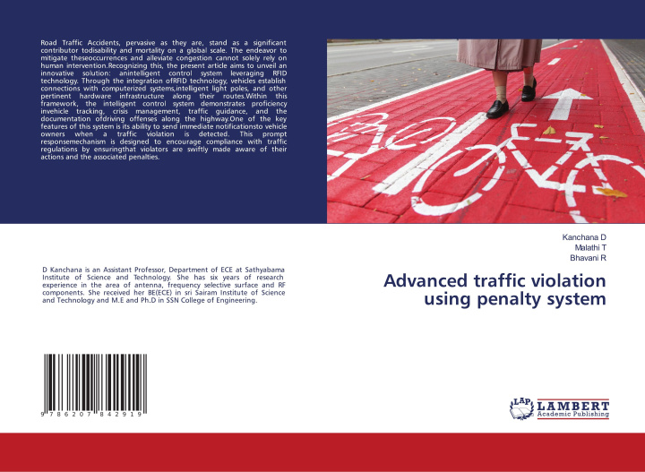Boek Advanced traffic violation using penalty system Malathi T