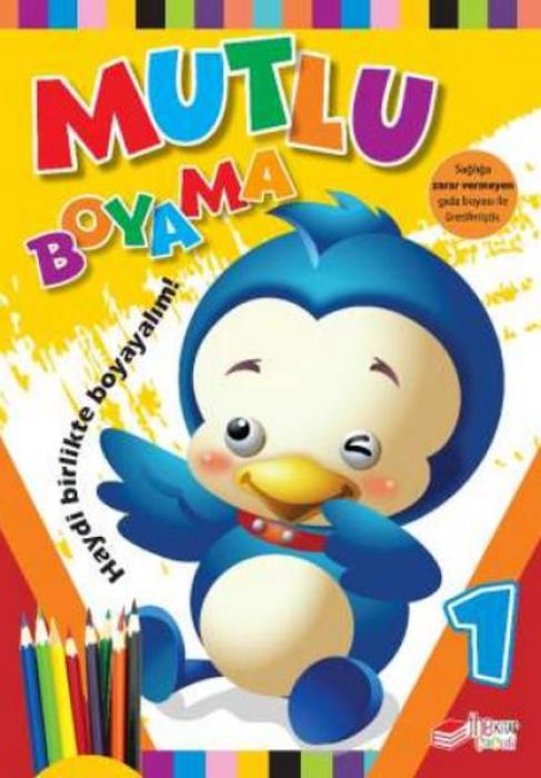 Boek Mutlu Boyama 1 