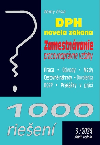 Carte 1000 riešení DPH novela zákona 