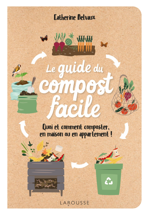 Boek Le guide du compost facile Catherine Delvaux