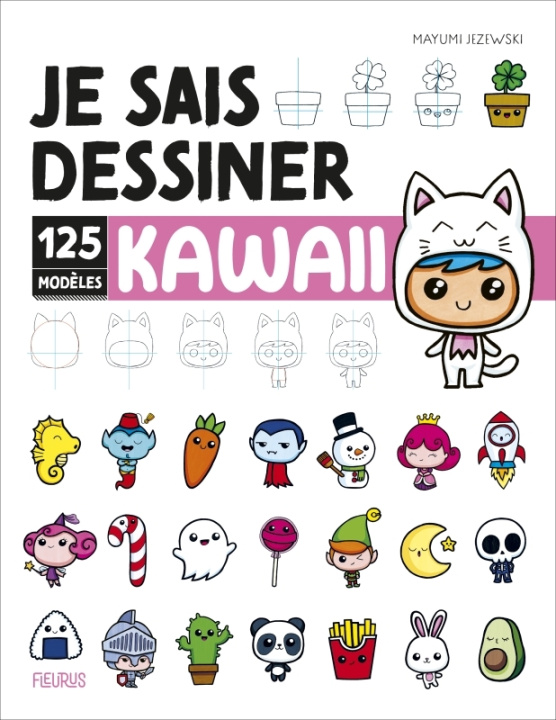 Knjiga Kawaii. 125 modèles 