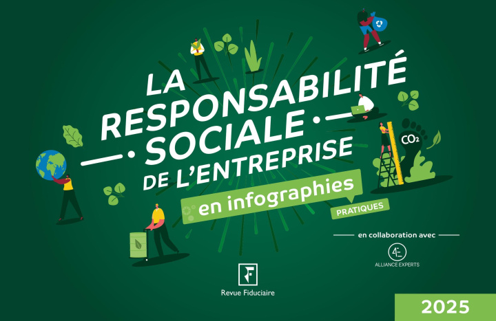 Книга La Responsabilité Sociale de l'Entreprise en infographies pratiques 2025 Tondeur