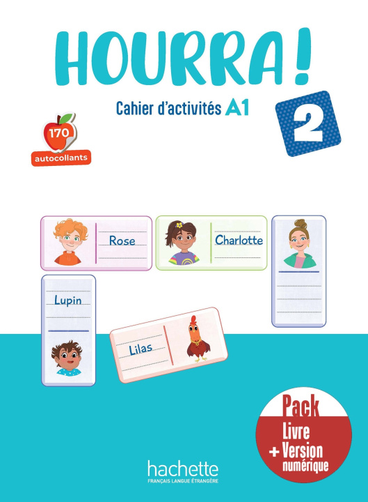 Βιβλίο Hourra ! 2 - Pack Cahier d'activités + Version numérique (A1) Hugues Denisot