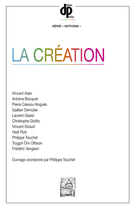 Knjiga La Création 