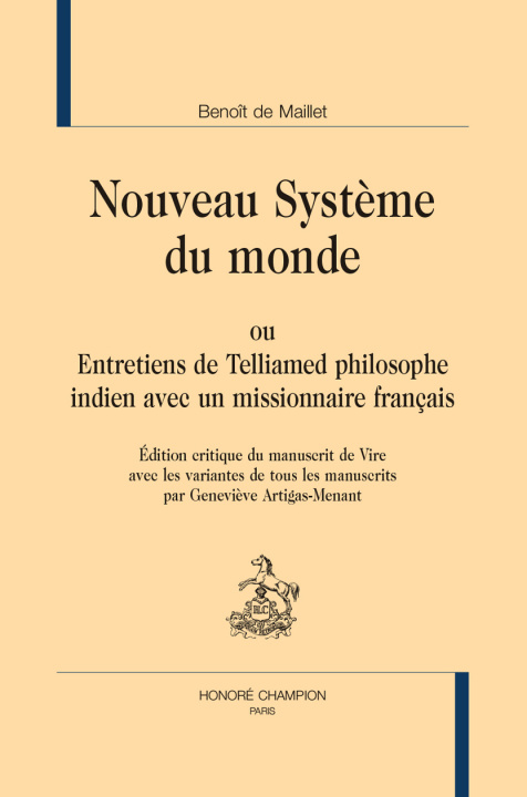 Kniha Nouveau Système du monde Maillet