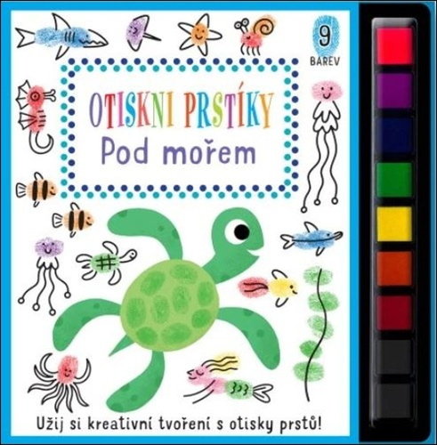 Βιβλίο Pod mořem - Otiskni prstíky Elizabeth Golding