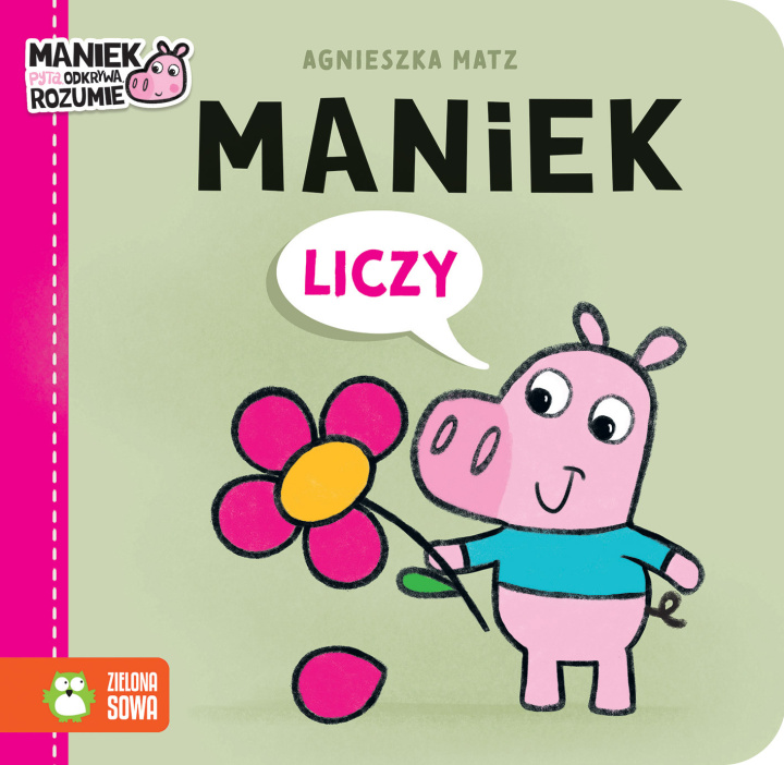 Libro Maniek liczy Matz Agnieszka