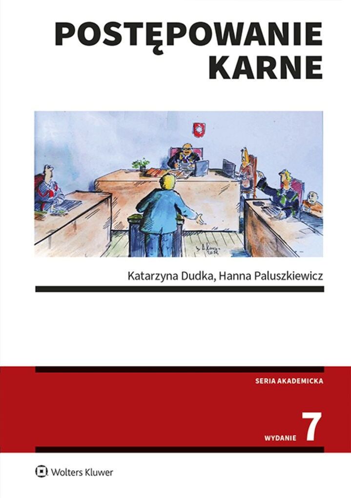 Kniha Postępowanie karne wyd.7/2024 Dudka Katarzyna